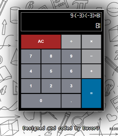 Calculator using React